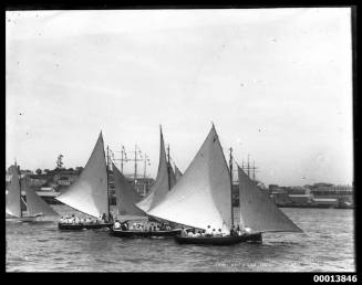 Half decked boats, Sydney Harbour