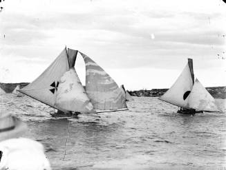 14-footerts racing on Sydney Harbour