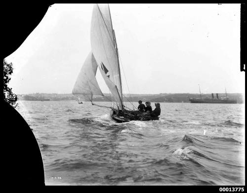 14-footer on Sydney Harbour