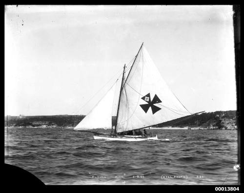 FLYING FISH, Mark Foy's catamaran