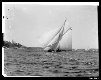 Yacht on Sydney Harbour