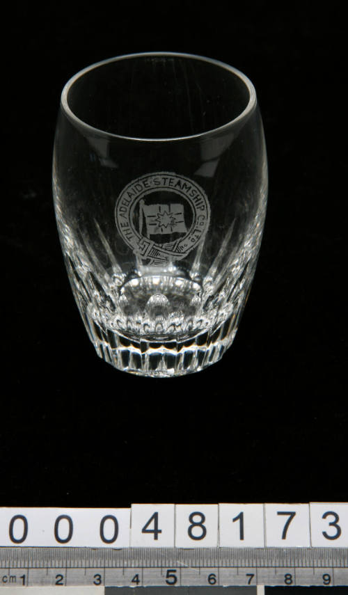 The Adelaide Steamship Company Limited : glass tumbler