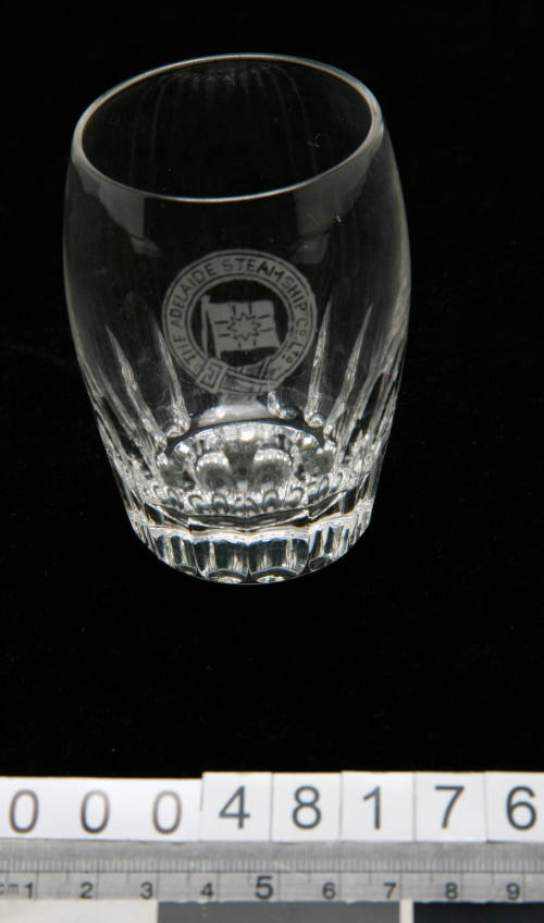 The Adelaide Steamship Company Limited : glass tumbler