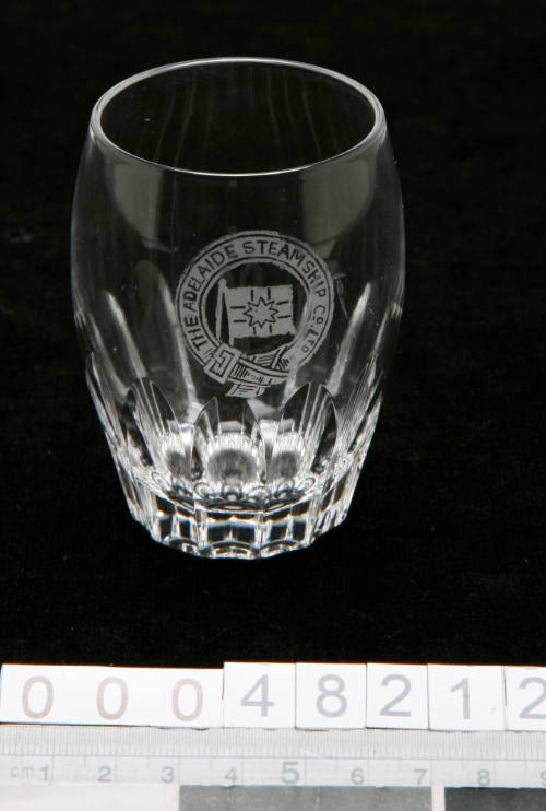 The Adelaide Steamship Company Limited : glass tumbler