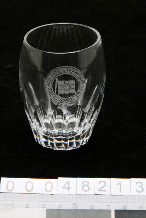 The Adelaide Steamship Company Limited : glass tumbler