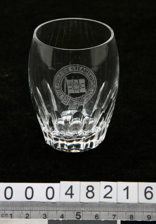 The Adelaide Steamship Company Limited : glass tumbler