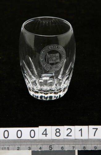 The Adelaide Steamship Company Limited : glass tumbler