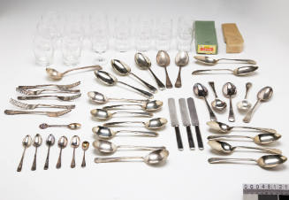 Collection of cutlery and table ware from Svitzer Australasia