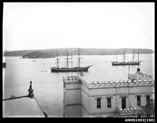 Sydney Harbour from Point Piper looking across the harbour to Bradley's Head