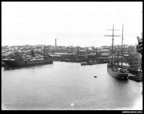 Vessels at Mort's Dock, Sydney Harbour