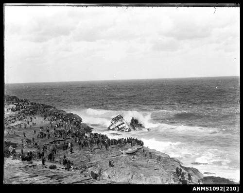 Wreck of MV MALABAR at Long Bay