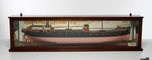 Builder's half model of the cargo ship SS OORAMA