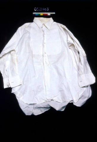 WHITE DRESS SHIRT, BELONGING TO GELLATLY, CAPT LINDSAY