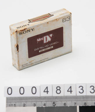 Blank mini DV digital HD video tape