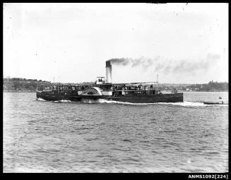 Paddle steamer FAIRLIGHT on Sydney Harbour