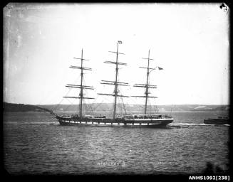 Sailing ship HESPERUS, commanded by J.H. Barrett