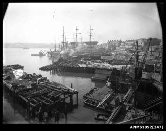 Dockyard from Millers Point, Sydney Harbour