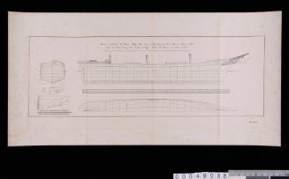 Line plan for the CUTTY SARK