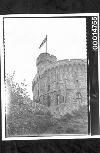 The Round Tower of Windsor Castle at Berkshire, England