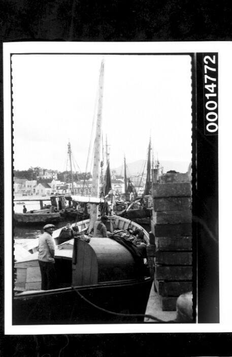 Moored fishing boats at Algeciras, Spain