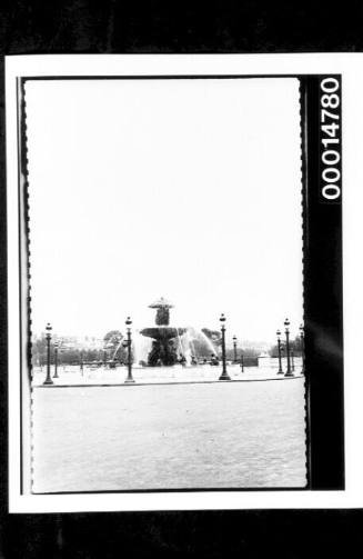 Fontaines de la Concorde in Paris, France