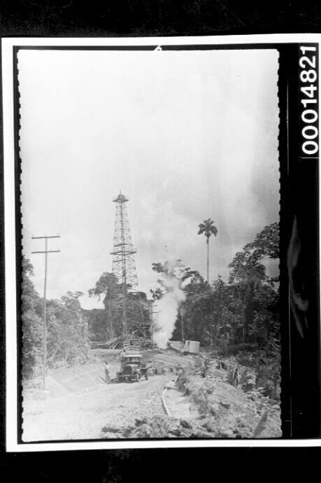 Drilling tower, Trinidad, West Indies