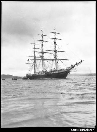 Three-masted ship JOSEPH CONRAD in Sydney Harbour