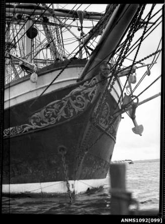 Figurehead of the three-masted ship JOSEPH CONRAD, Sydney Harbour