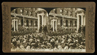 American fleet in Australia, Marines marching through Sydney