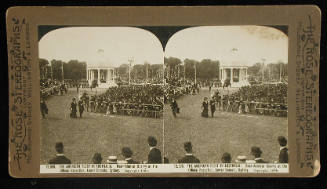 American fleet in Australia, Rear-Admiral Sperry at the official reception, Sydney