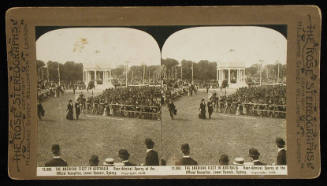 American fleet in Australia, Rear-Admiral Sperry at the official reception, Sydney