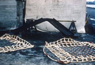 Slide depicting two nets with wire at the center and the rope along the outside