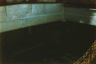 Slide depicting a metal cargo hold