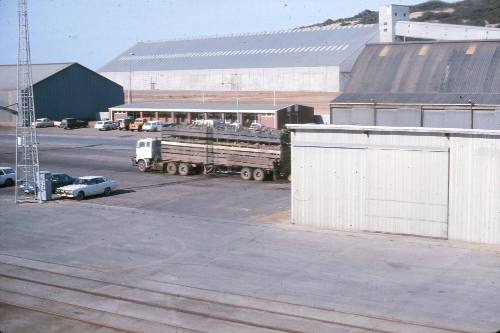 Slide depicting of livestock on a truck