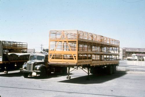 Slide depicting a truck with Adelaide Steamship Company LTD on front