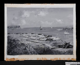 Untitled (Middle Head Battery and Sydney Heads)
