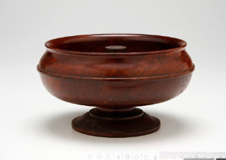 Nut bowl made from timber of HMAS AUSTRALIA (I)