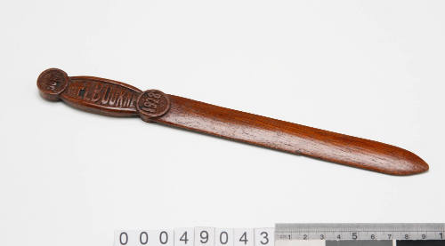 Paper knife letter opener from SS COURIER