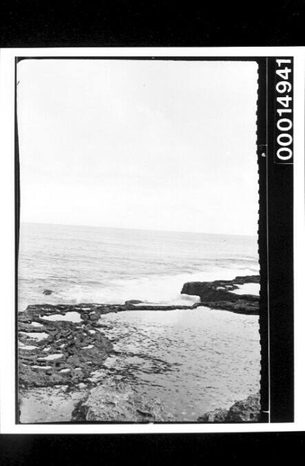 Rockpools along the shore at Nuku'alofa, Tonga