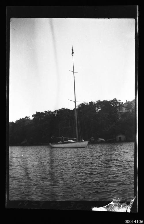 UTIEKAH II at moorings, NSW south coast