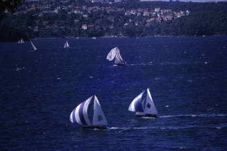 CRAVEN A under sail