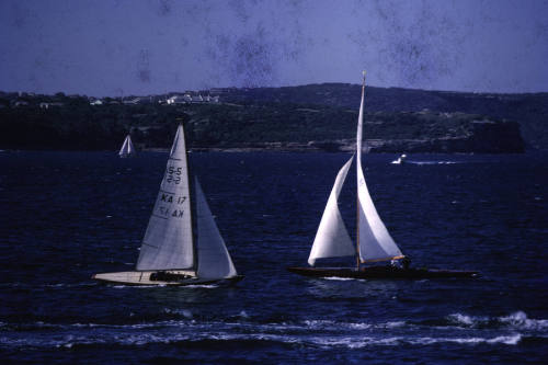 VANESSA & FAGELGRIP under sail