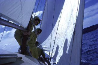 Image of three women onboard SKYE