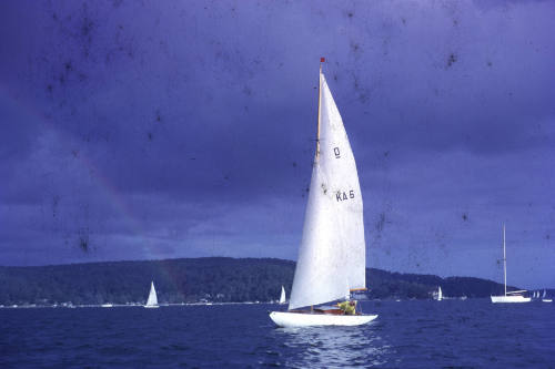 Image of vessel JABBERWOCK (?) sailing