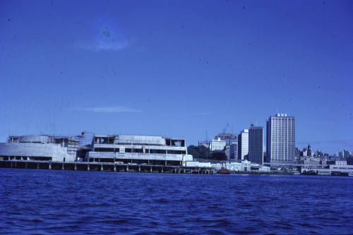 Sydney Opera House under construction