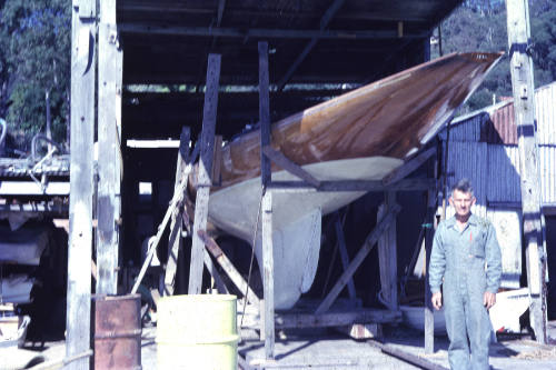 Image of TEAL in a slipway