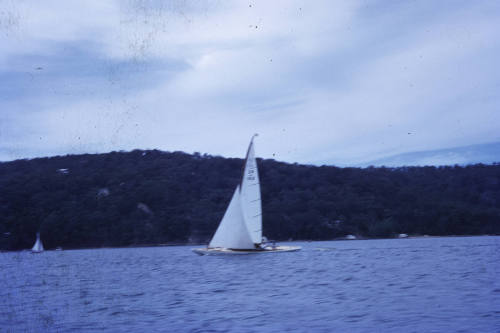 PATSY after the start on Hallets Beach Race