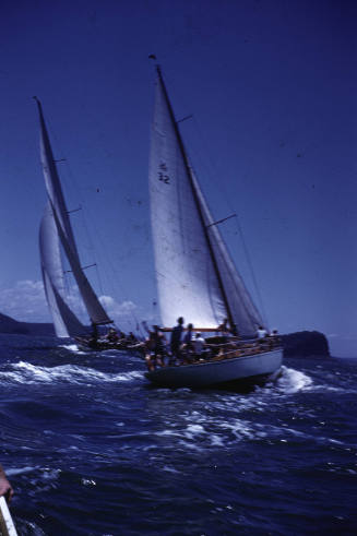 Image of two vessels sailing