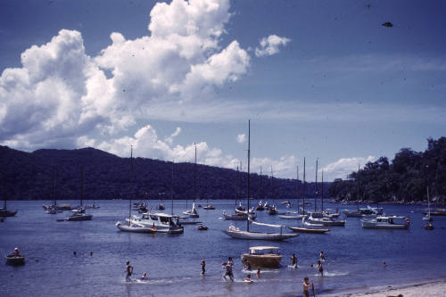 Boats at anchor