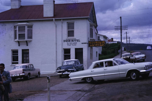 ESU Dragon Chap Cup Hobart Oct 1963 Derwent River, ECA Conference, Early morning trip on the Derwent to New Norfolk by ferry